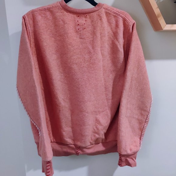 ONE432 Chai Pink Fleece Lined Sweatshirt - Picture 10 of 10